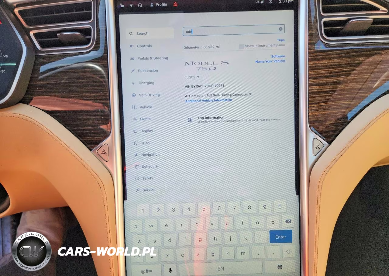 2016 Tesla Model S VIN:5YJSA1E20GF170781 - 9