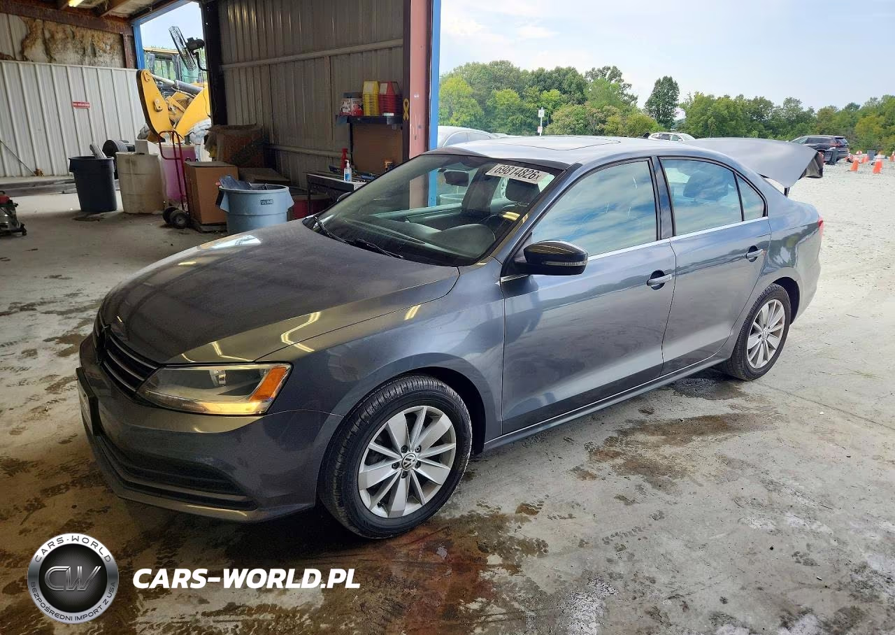 2015 Volkswagen Jetta Se VIN:3VWD17AJ9FM254310 - 1