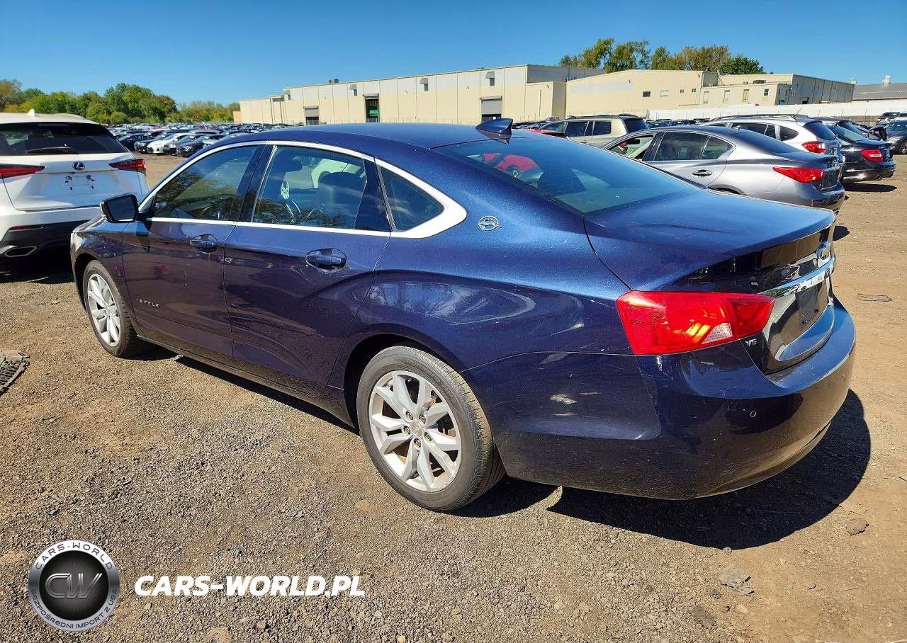 2016 Chevrolet Impala Lt VIN:2G1115S33G9206315 - 2
