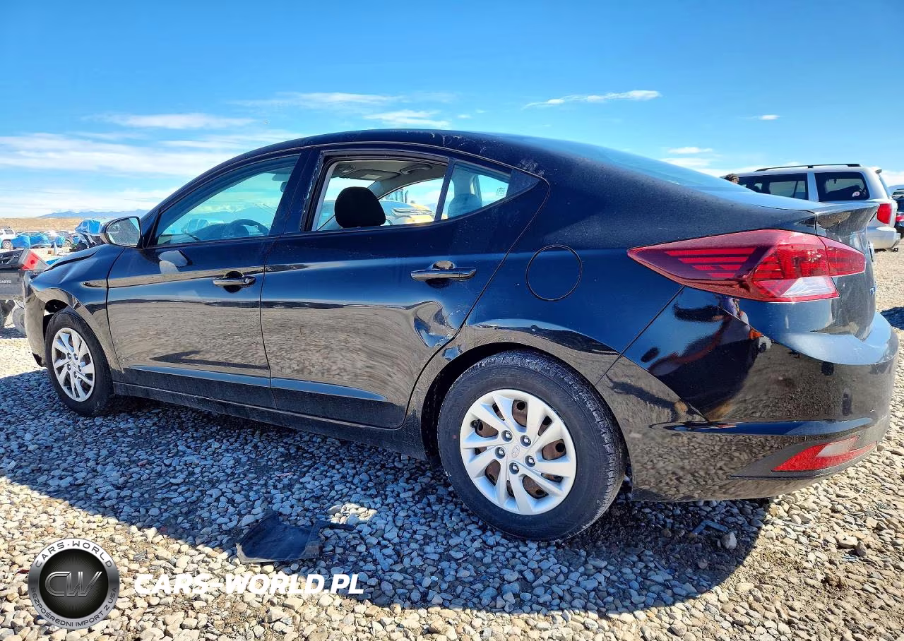 2019 Hyundai Elantra Se VIN:5NPD74LFXKH448272 - 2