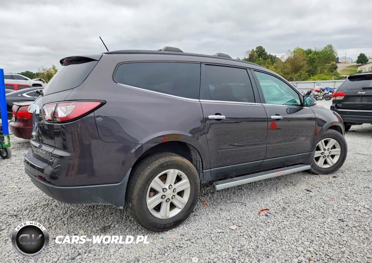2014 Chevrolet Traverse Lt VIN:1GNKRGKD4EJ293353 - 3