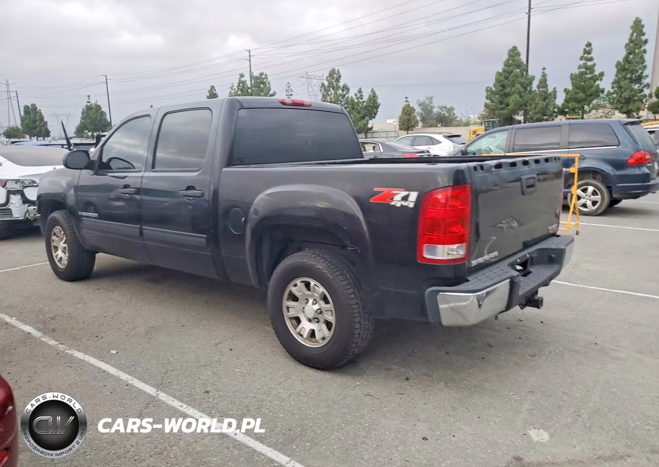 2008 GMC Sierra K1500 VIN:3GTEK13J08G291276 - 2