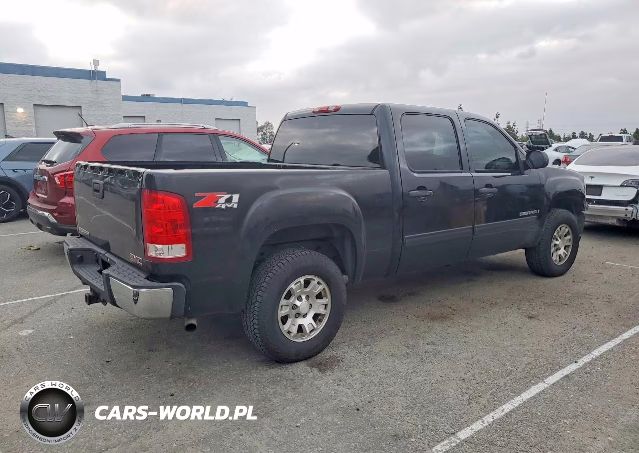 2008 GMC Sierra K1500 VIN:3GTEK13J08G291276 - 3
