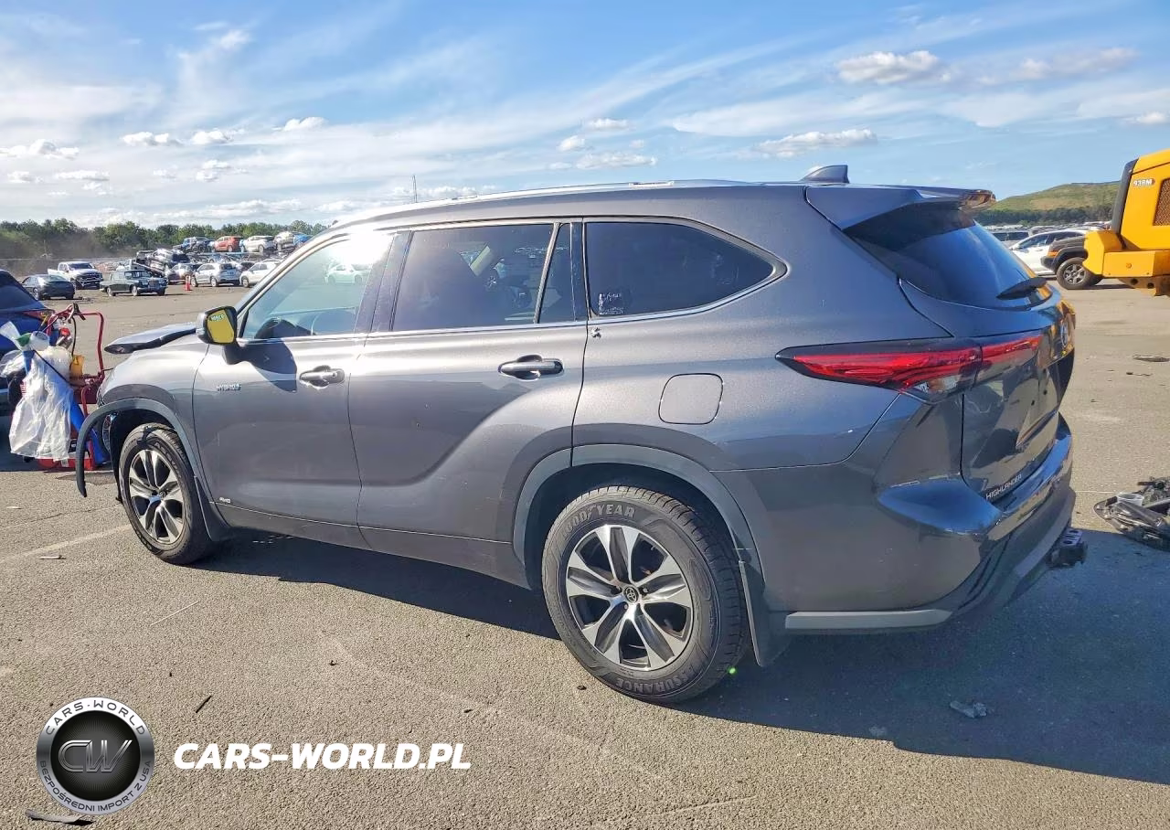 2021 Toyota Highlander Hybrid Xle VIN:5TDGBRCH6MS524173 - 2