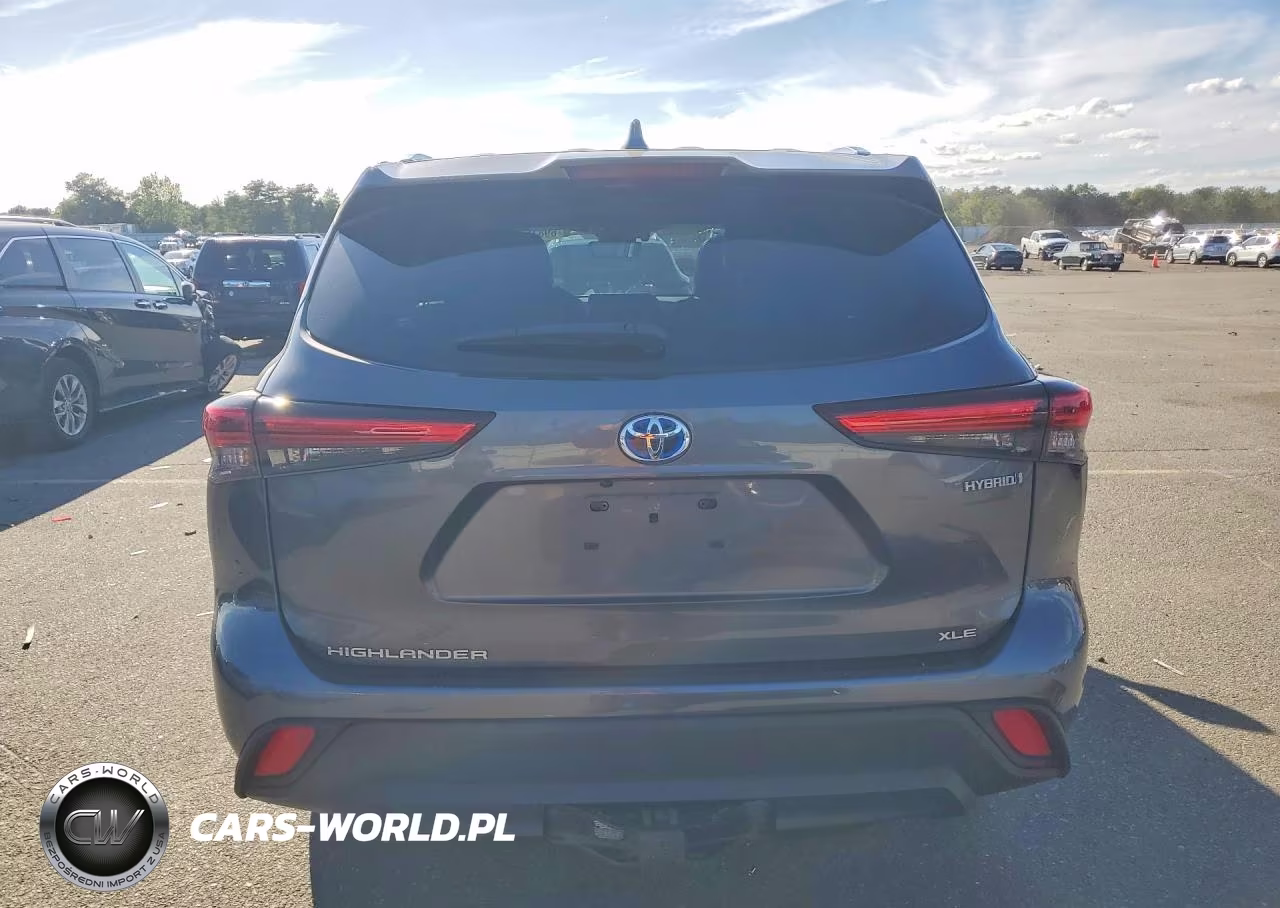 2021 Toyota Highlander Hybrid Xle VIN:5TDGBRCH6MS524173 - 6