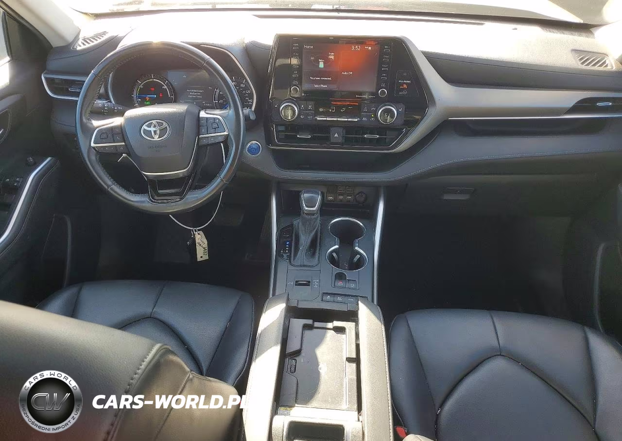 2021 Toyota Highlander Hybrid Xle VIN:5TDGBRCH6MS524173 - 8