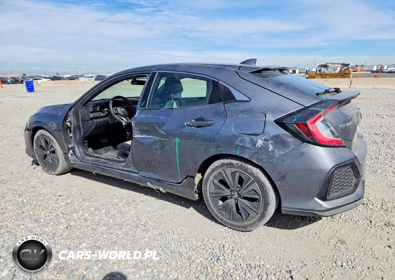 2018 Honda Civic Ex VIN:SHHFK7H55JU222497 - 2