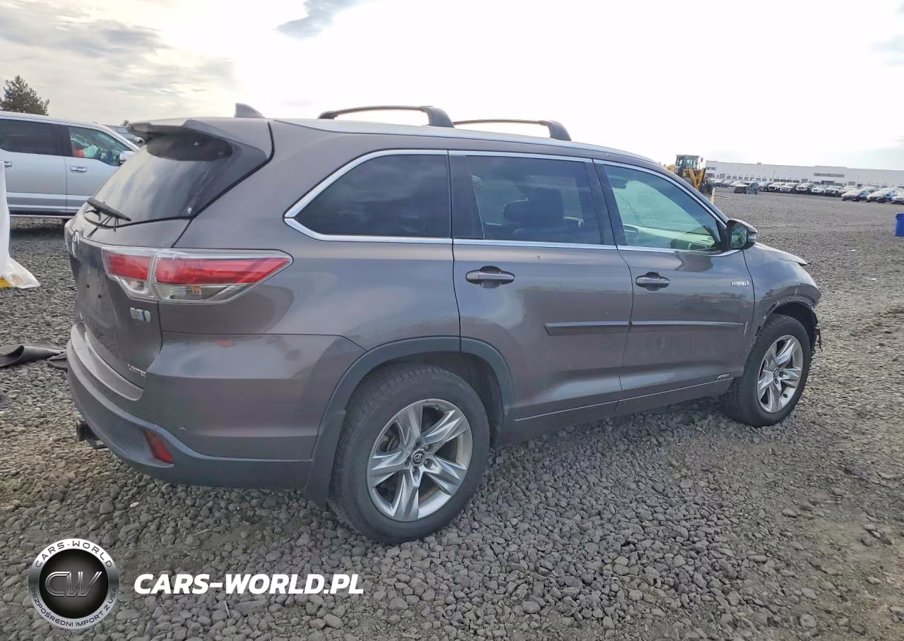 2016 Toyota Highlander Hybrid Limited Platinum VIN:5TDDCRFH5GS018057 - 3