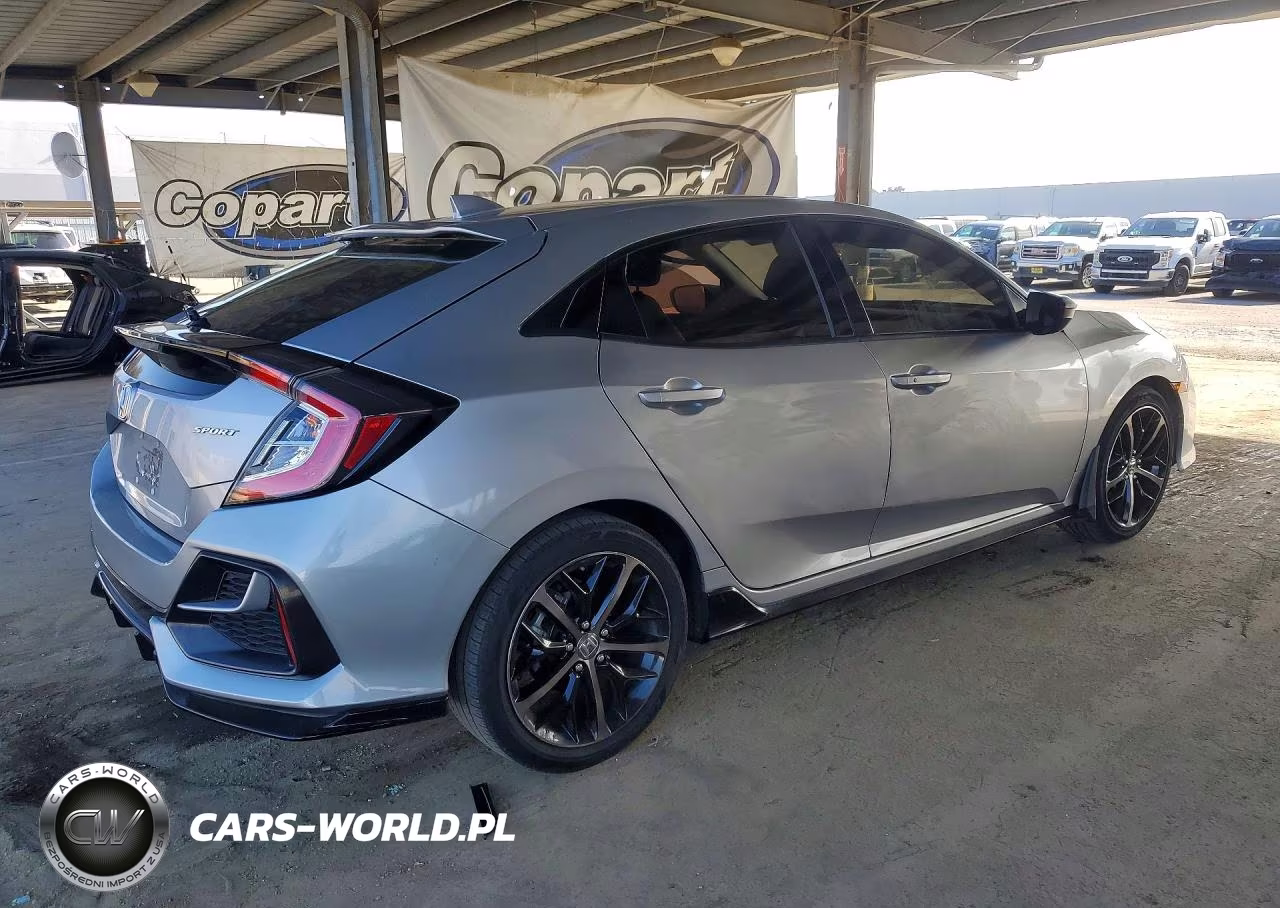 2021 Honda Civic Sport VIN:SHHFK7H45MU409010 - 3