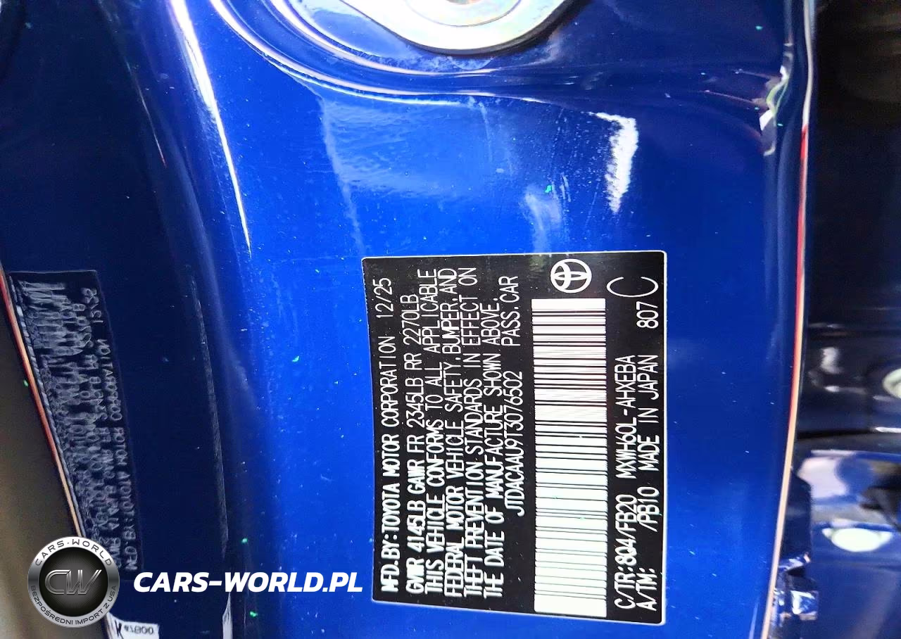 2026 Toyota Prius Le VIN:JTDACAAU9T3076502 - 13