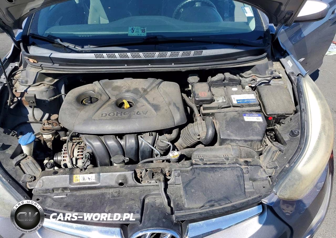 2014 Hyundai Elantra Se VIN:KMHDH4AE8EU027289 - 11