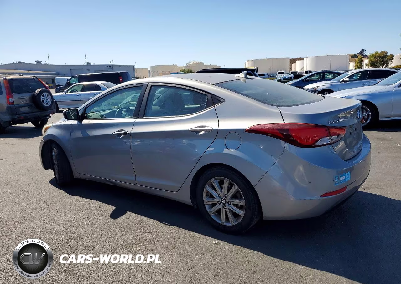2014 Hyundai Elantra Se VIN:KMHDH4AE8EU027289 - 2