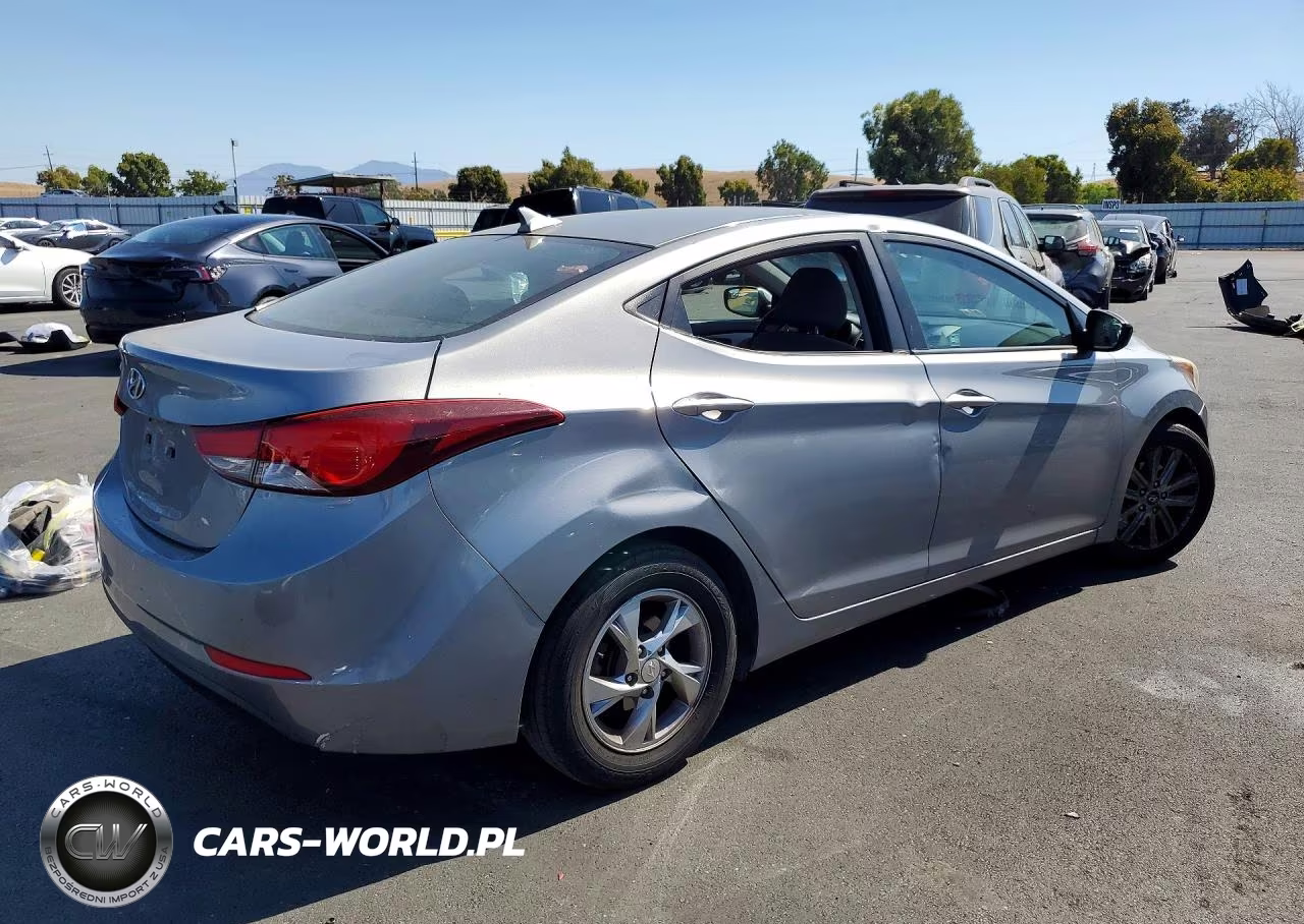 2014 Hyundai Elantra Se VIN:KMHDH4AE8EU027289 - 3