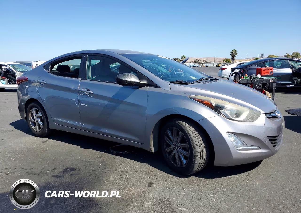 2014 Hyundai Elantra Se VIN:KMHDH4AE8EU027289 - 4