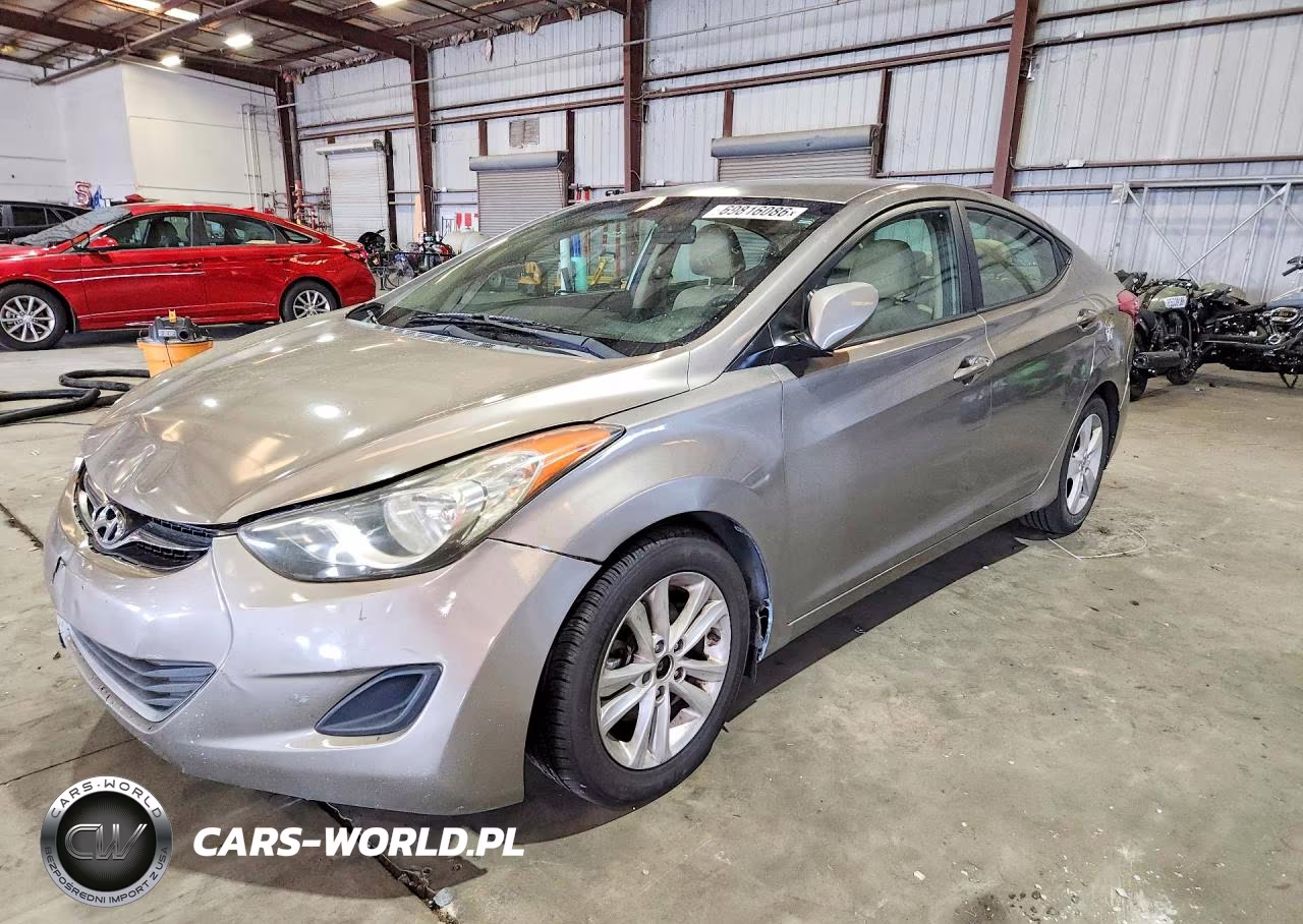 2013 Hyundai Elantra Gls VIN:5NPDH4AE3DH319283 - 1
