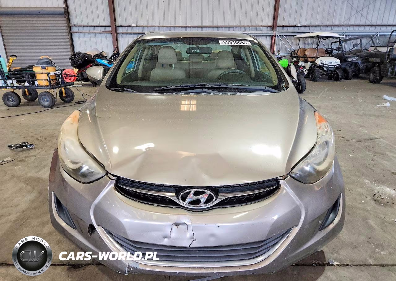 2013 Hyundai Elantra Gls VIN:5NPDH4AE3DH319283 - 5
