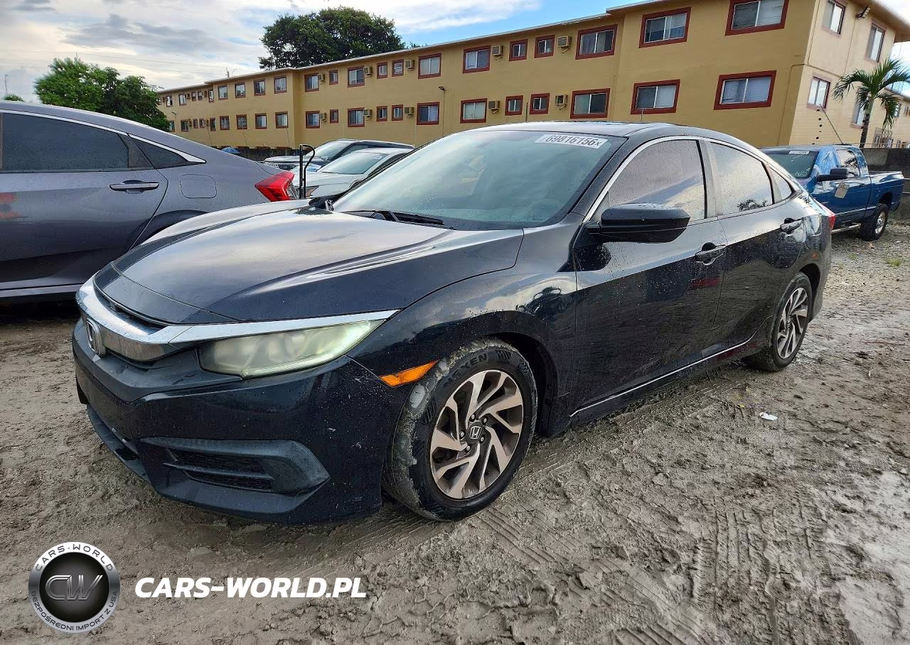 2016 Honda Civic Ex VIN:19XFC2F71GE085207 - 1
