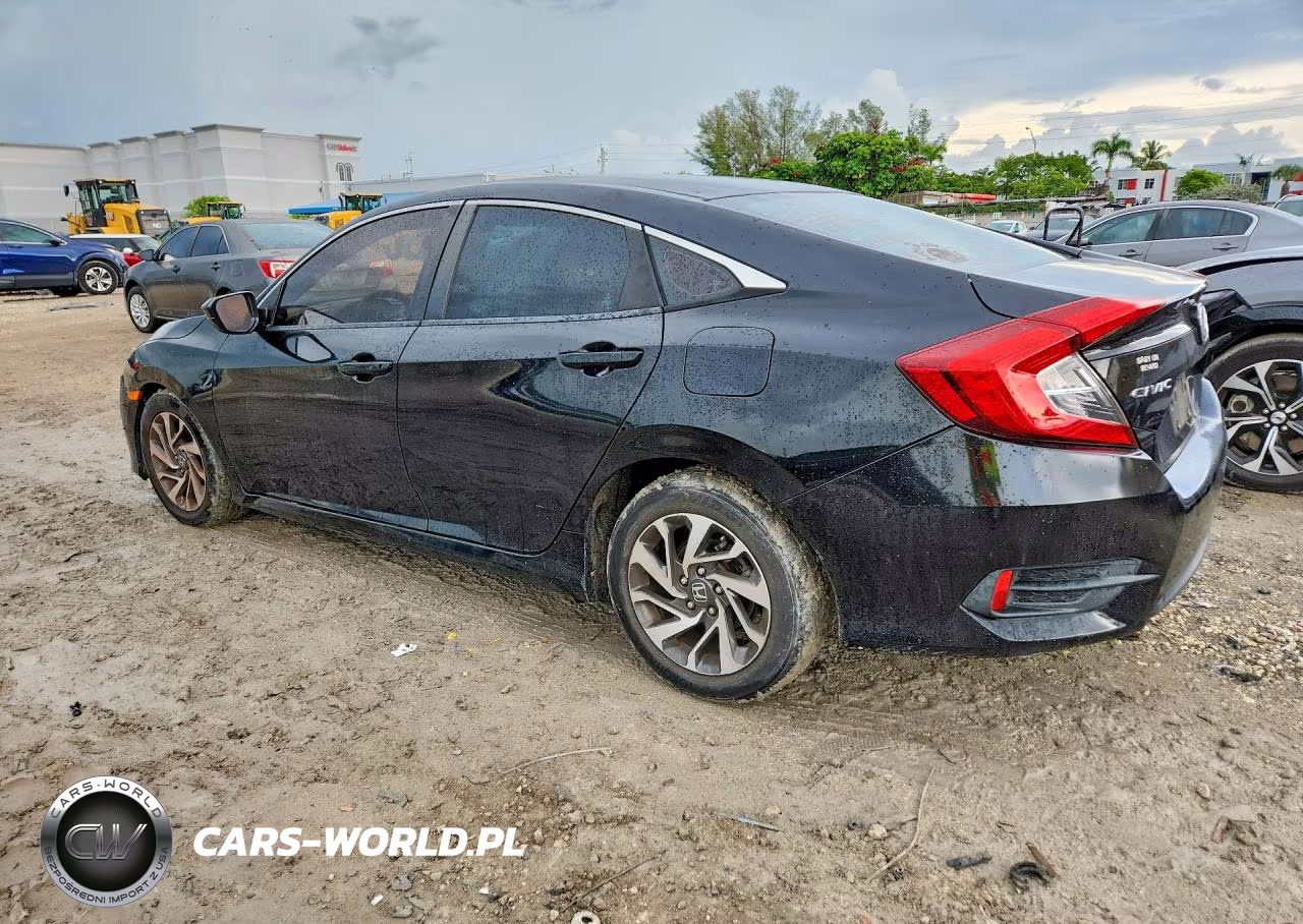 2016 Honda Civic Ex VIN:19XFC2F71GE085207 - 2