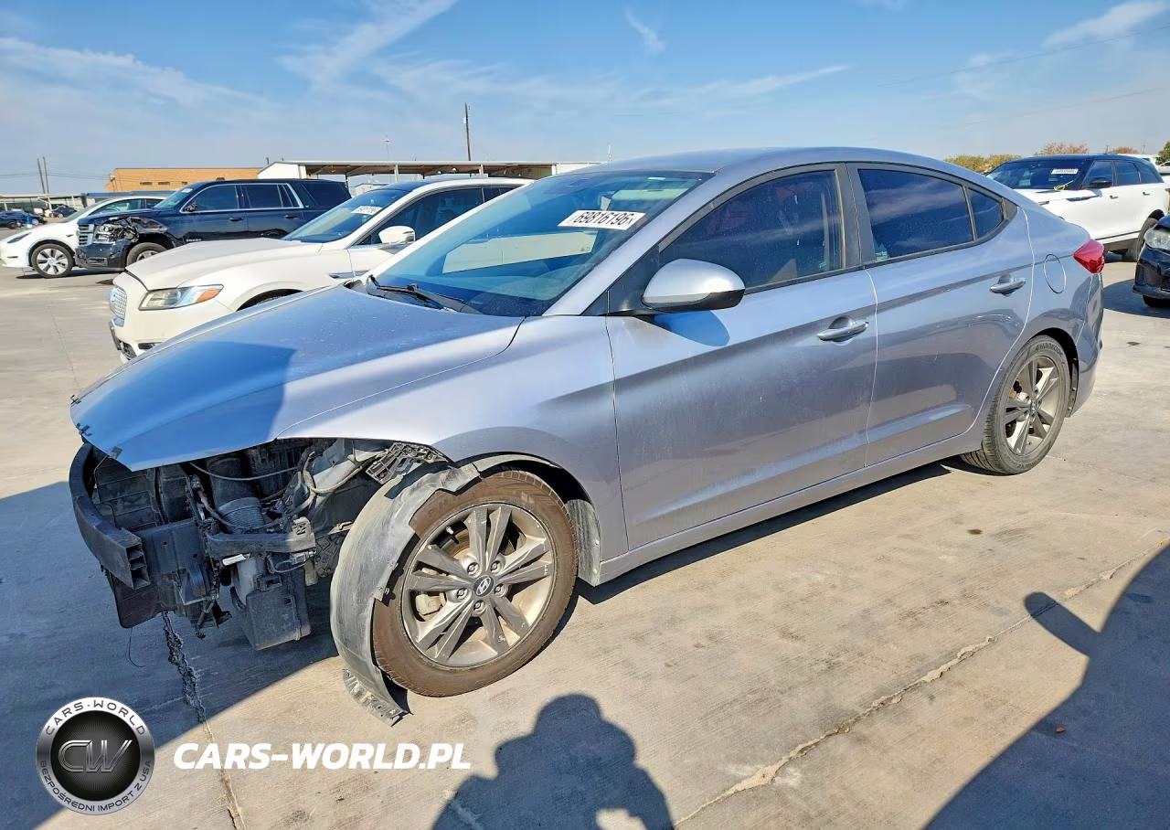 2017 Hyundai Elantra Se VIN:5NPD84LF8HH021968 - 1