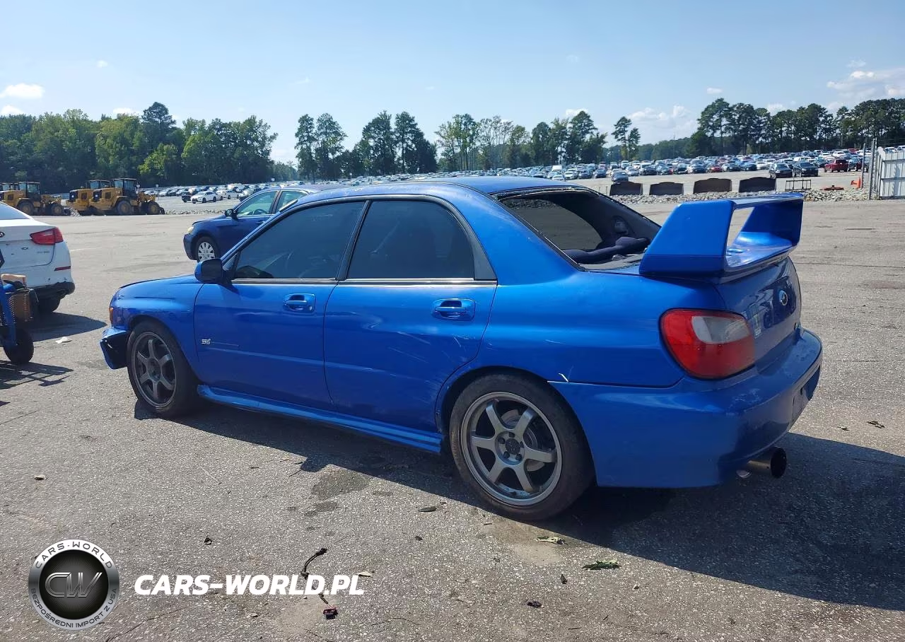 2002 Subaru Impreza Wrx VIN:JF1GD29662G526591 - 2