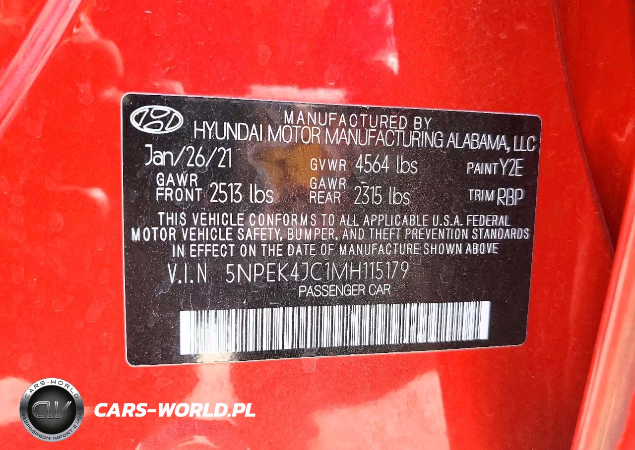 2021 Hyundai Sonata N Line VIN:5NPEK4JC1MH115179 - 12