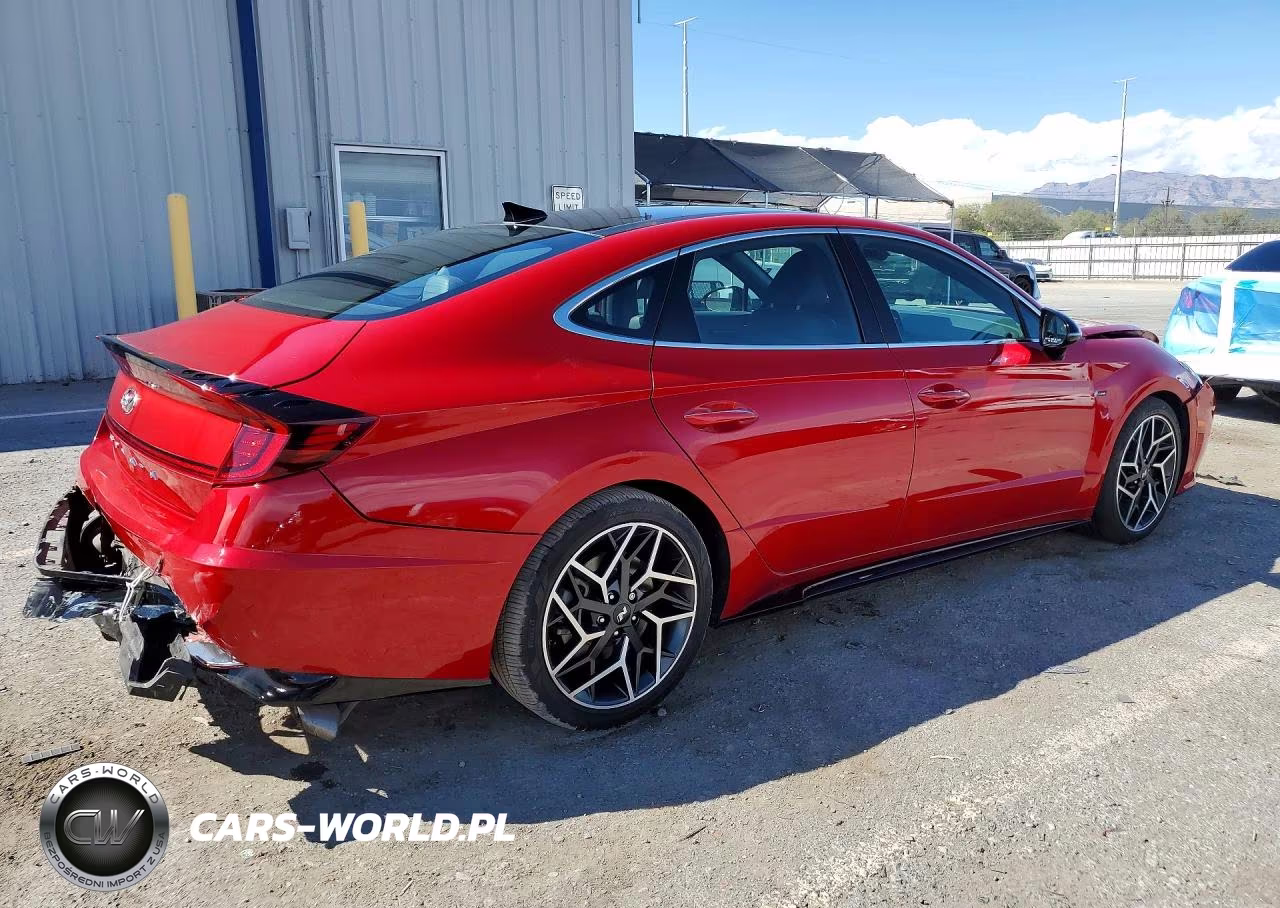 2021 Hyundai Sonata N Line VIN:5NPEK4JC1MH115179 - 3