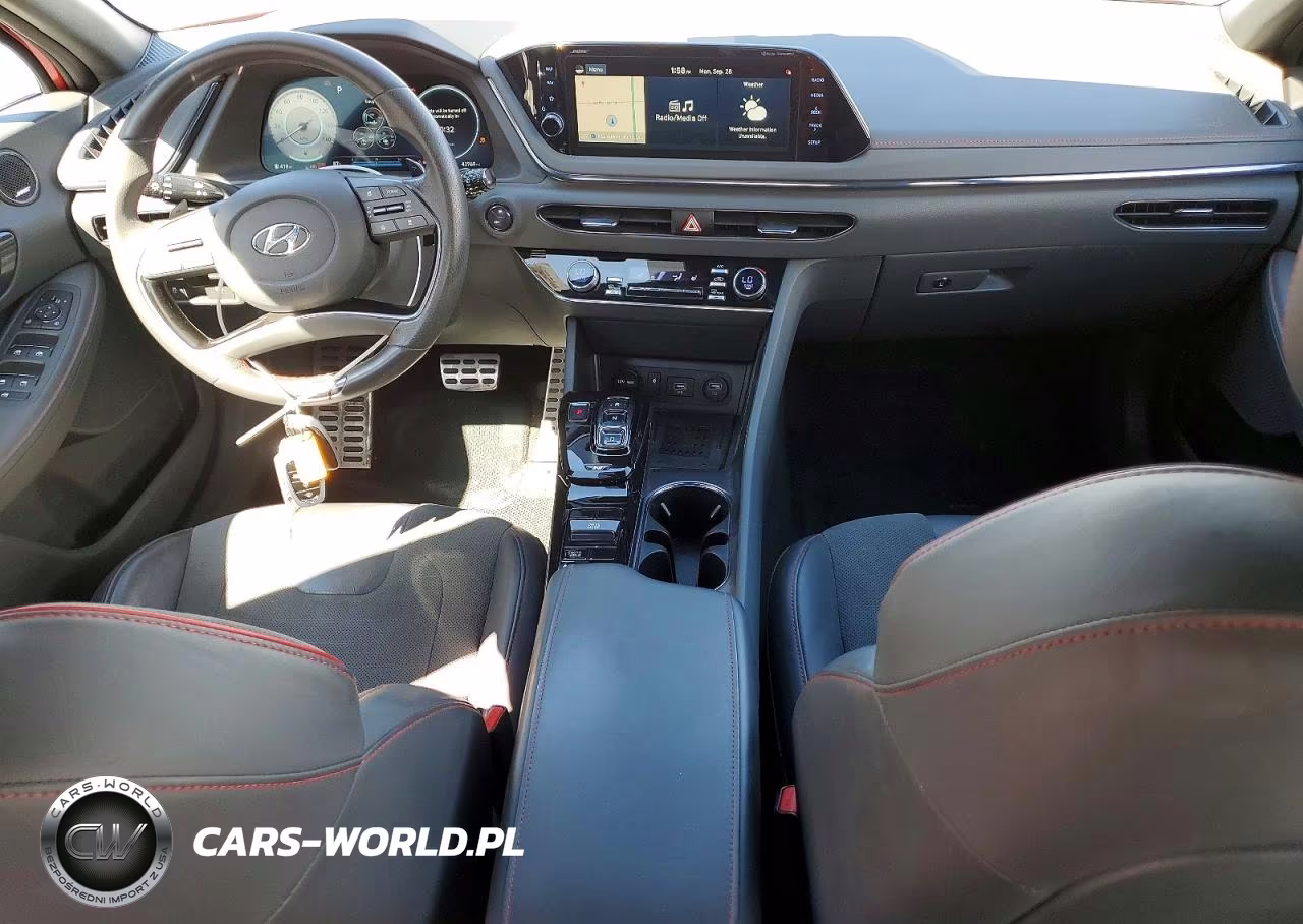 2021 Hyundai Sonata N Line VIN:5NPEK4JC1MH115179 - 8