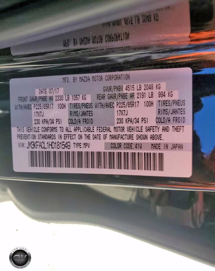 2017 Mazda Cx-5 Touring VIN:JM3KFACL1H0181549 - 12