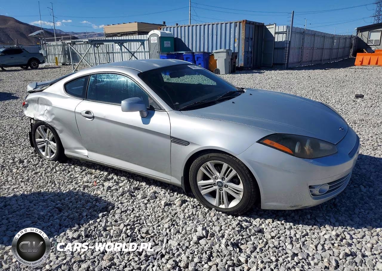 2008 Hyundai Tiburon Gs VIN:KMHHM66D08U292365 - 4