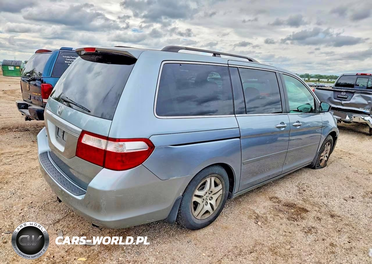 2007 Honda Odyssey Exl VIN:5FNRL38657B023794 - 3