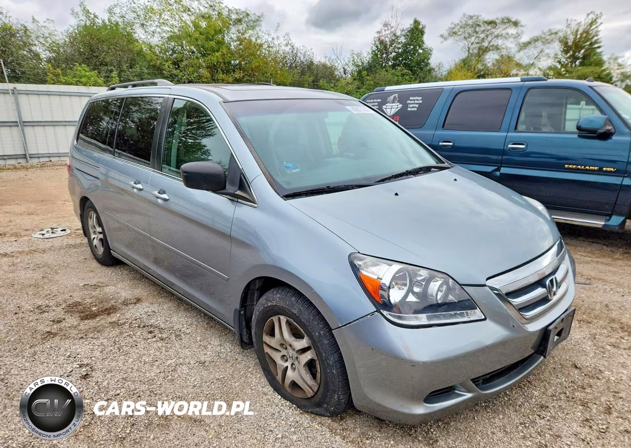 2007 Honda Odyssey Exl VIN:5FNRL38657B023794 - 4