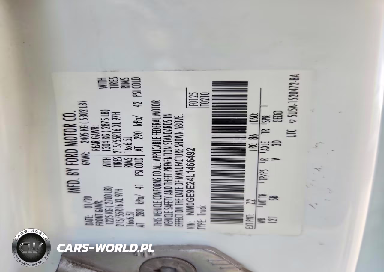 2020 Ford Transit Connect Xl VIN:NM0GE9E24L1466492 - 13