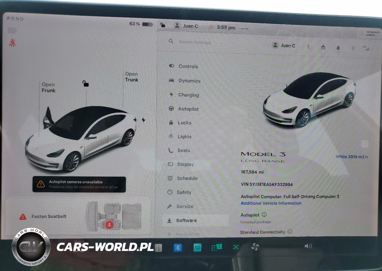 2019 Tesla Model 3 VIN:5YJ3E1EA5KF332994 - 9
