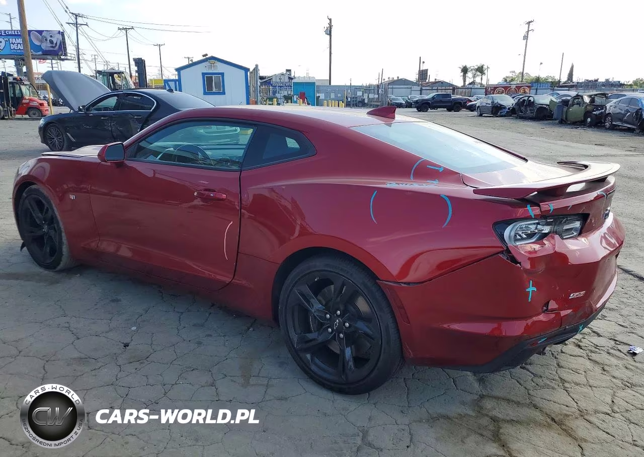 2022 Chevrolet Camaro Lt1 VIN:1G1FF1R73N0116758 - 2