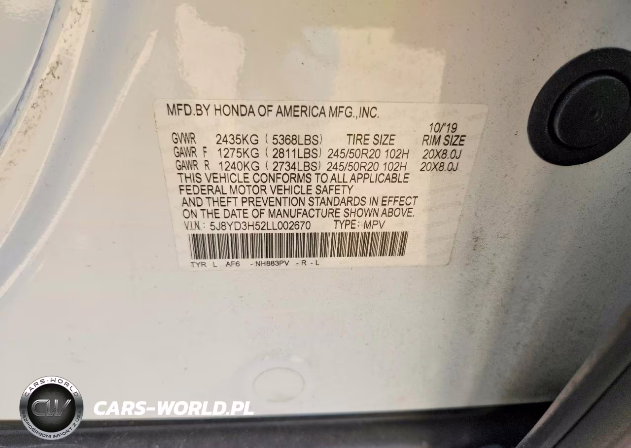2020 Acura Mdx Technology VIN:5J8YD3H52LL002670 - 13