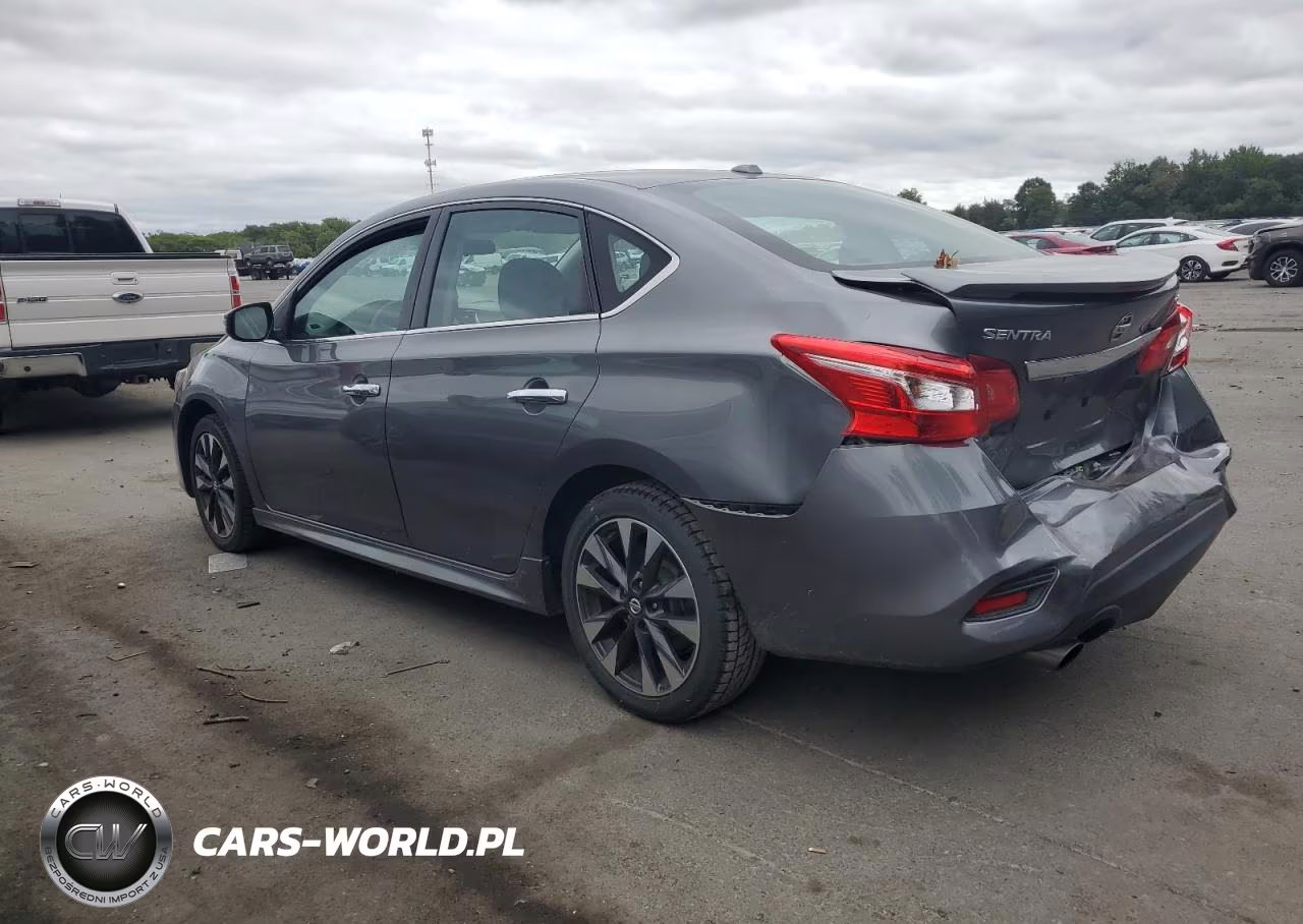 2018 Niss Sentra Sr VIN:3N1AB7AP9JY309575 - 2