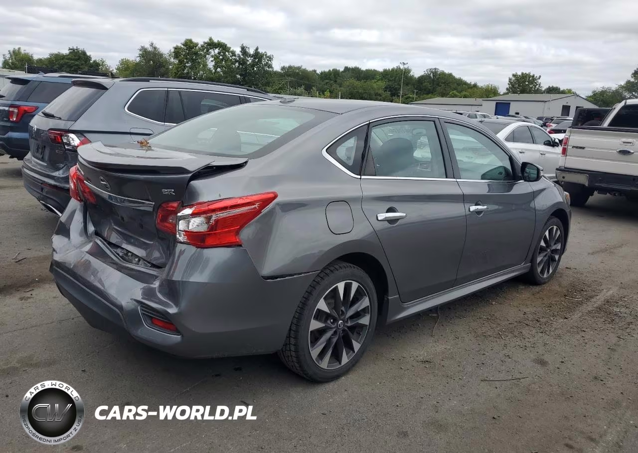 2018 Niss Sentra Sr VIN:3N1AB7AP9JY309575 - 3