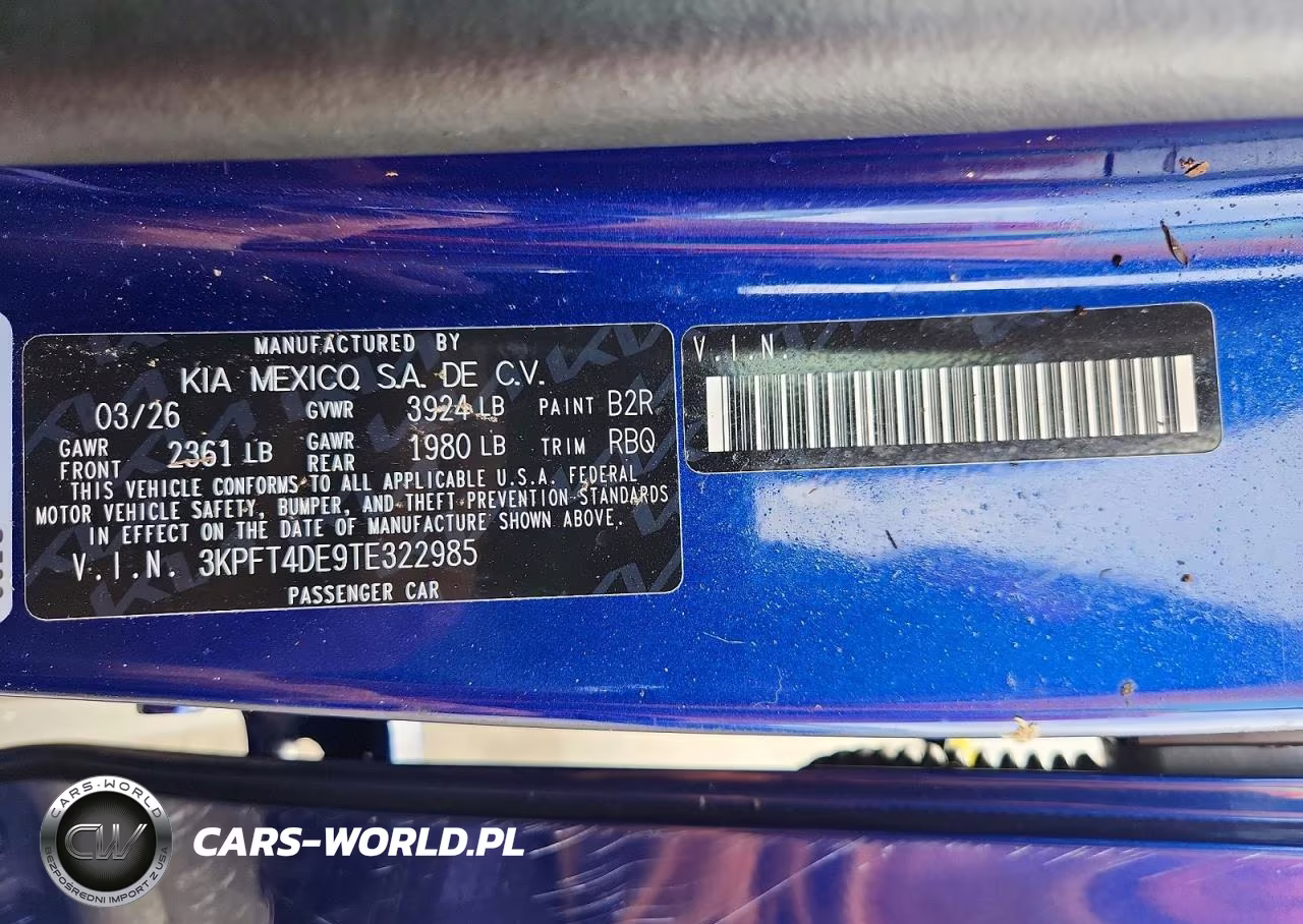 2026 Kia K4 Lxs VIN:3KPFT4DE9TE322985 - 12