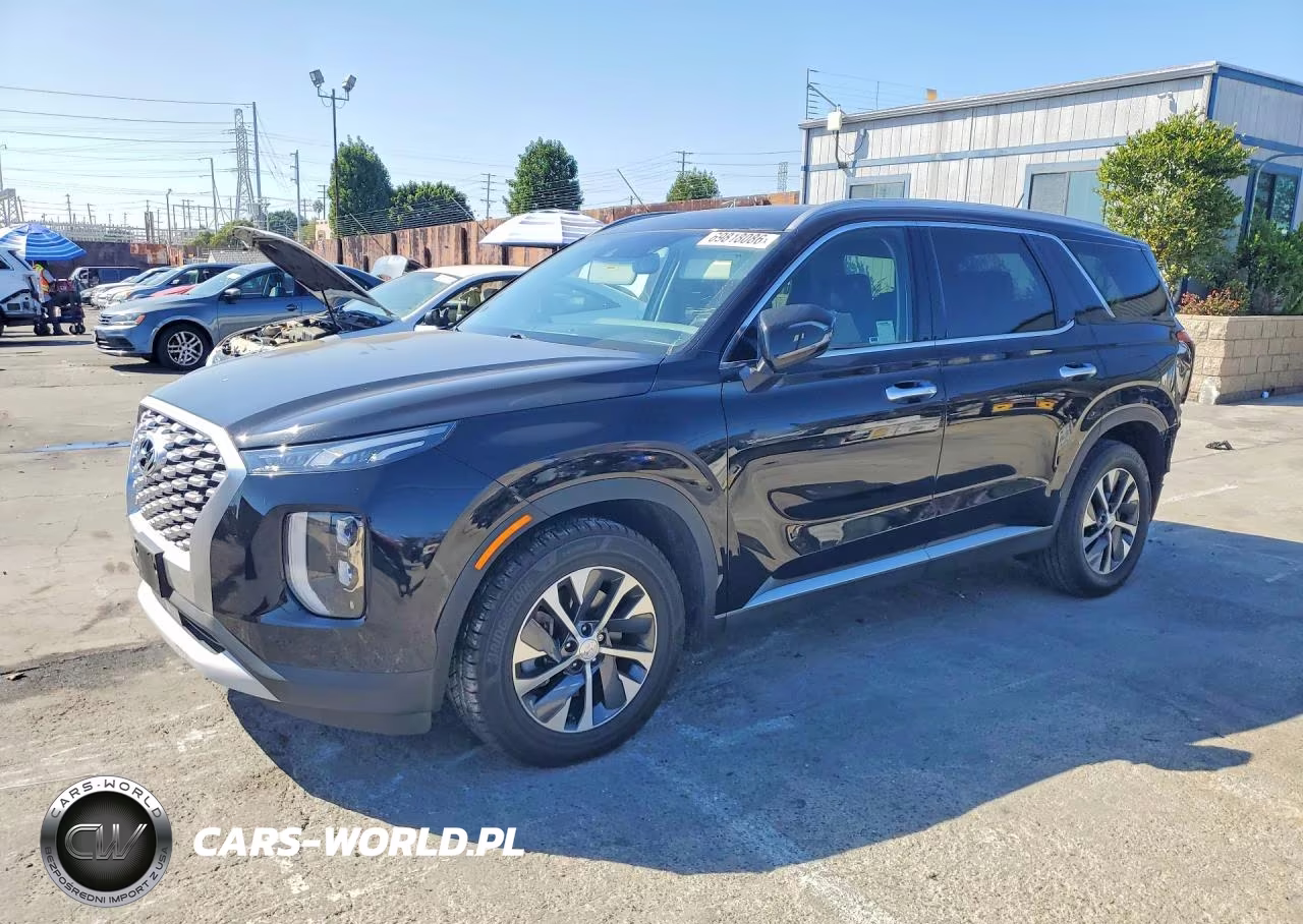 2021 Hyundai Palisade Sel VIN:KM8R24HEXMU316895 - 1