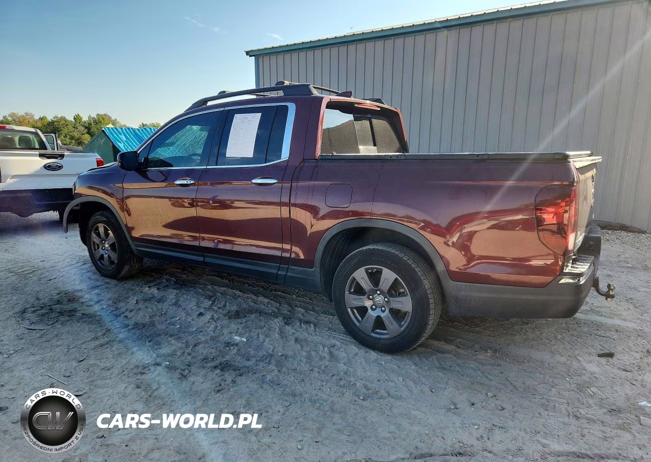 2020 Honda Ridgeline Rtl VIN:5FPYK3F75LB000933 - 2