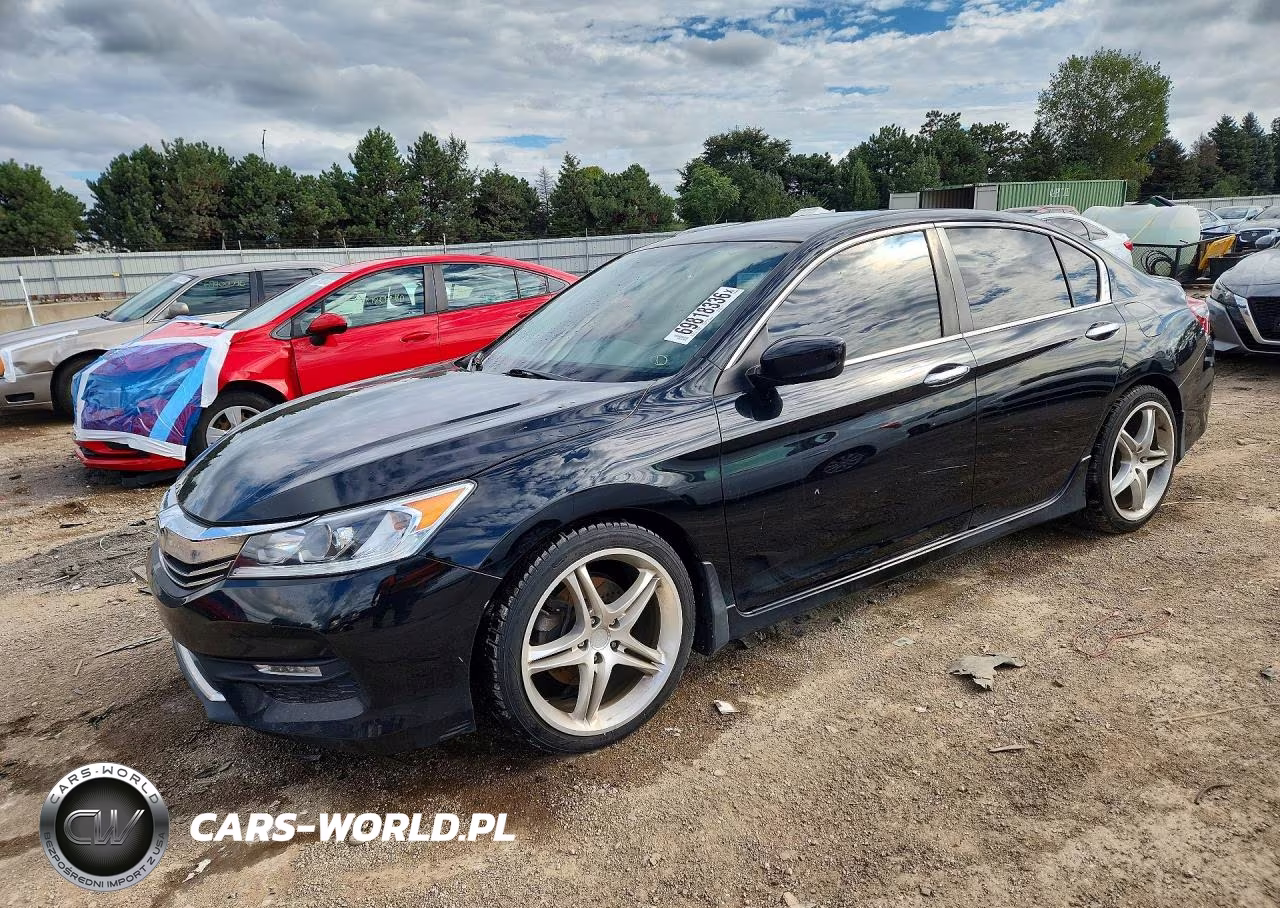 2016 Honda Accord Sport VIN:1HGCR2F57GA091291 - 1