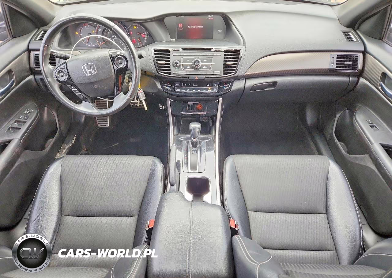 2016 Honda Accord Sport VIN:1HGCR2F57GA091291 - 8