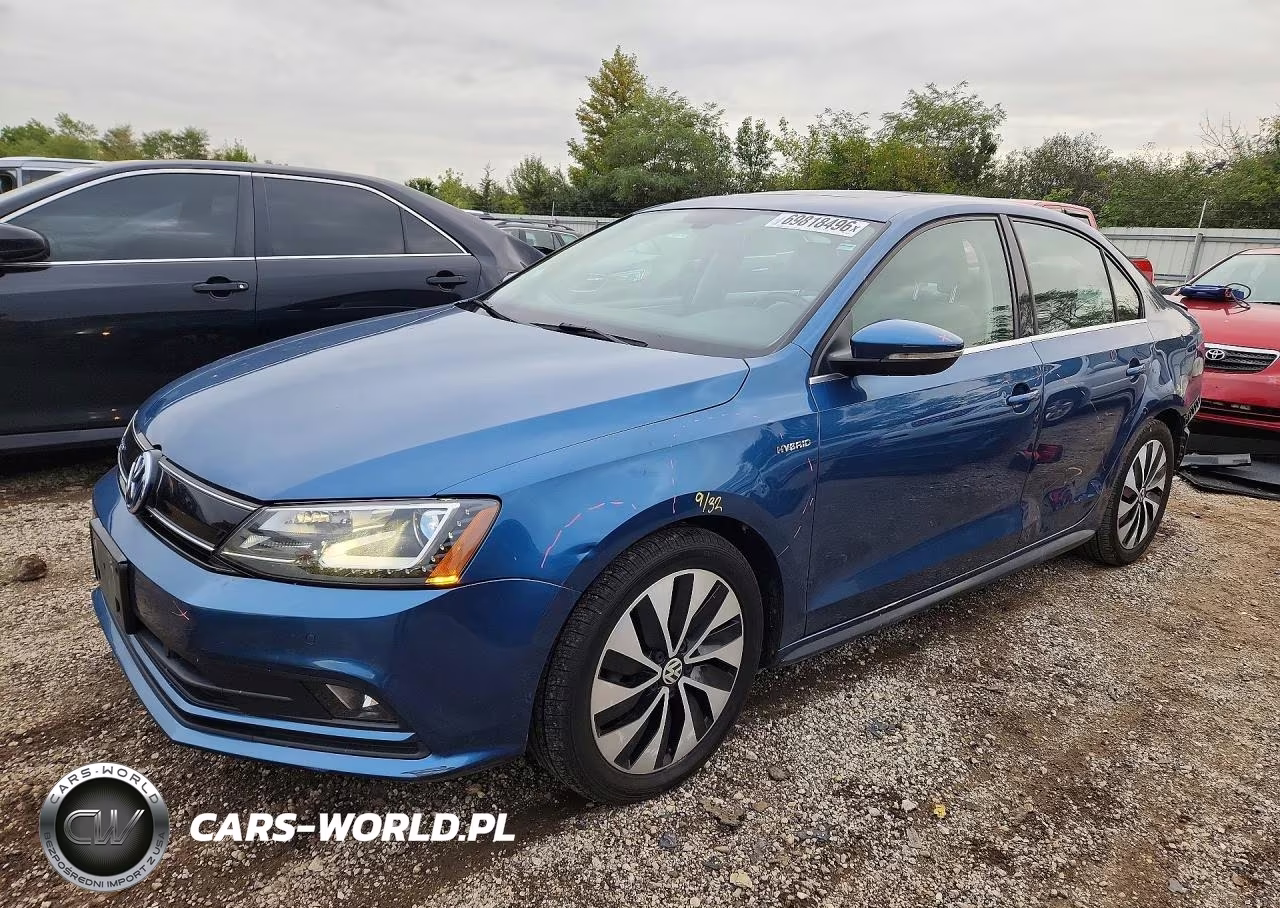 2016 Volkswagen Jetta Hybrid VIN:3VW637AJ8GM362454 - 1