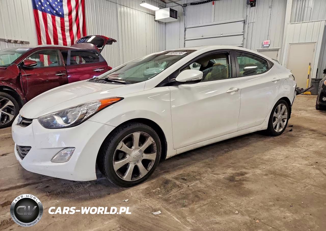 2013 Hyundai Elantra Limited VIN:5NPDH4AE4DH449346 - 1