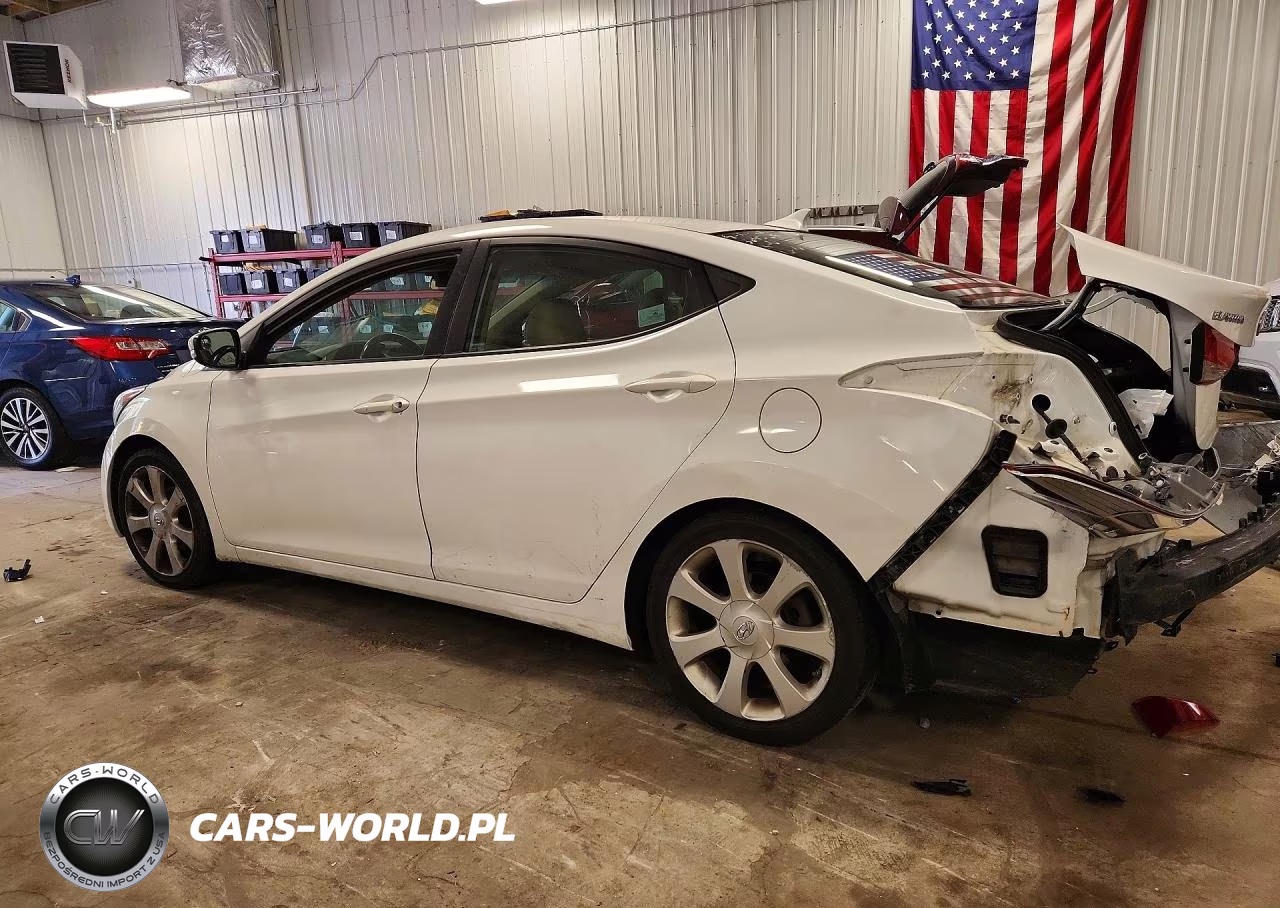 2013 Hyundai Elantra Limited VIN:5NPDH4AE4DH449346 - 2