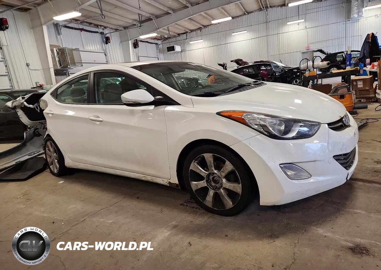 2013 Hyundai Elantra Limited VIN:5NPDH4AE4DH449346 - 4