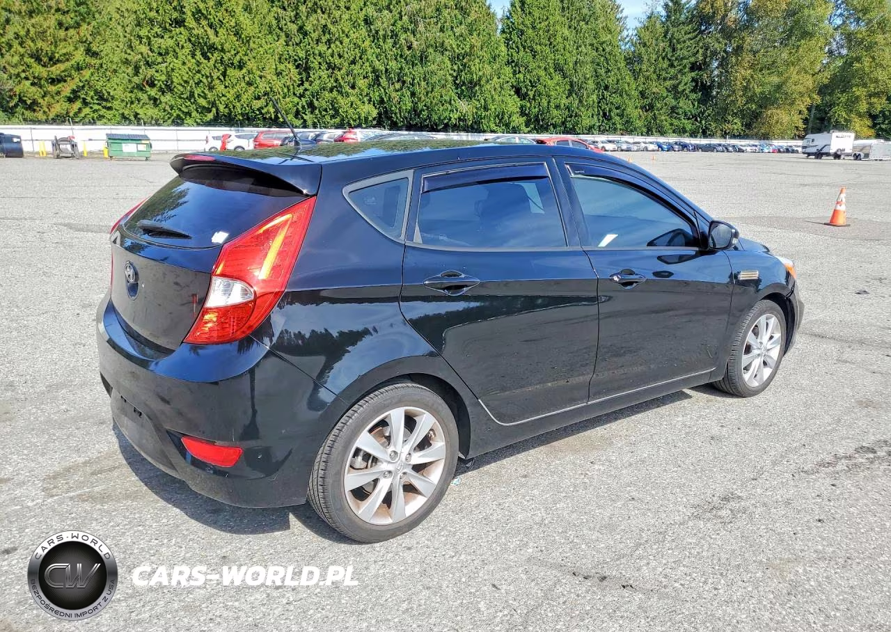 2014 Hyundai Accent Se VIN:KMHCU5AE1EU160067 - 3