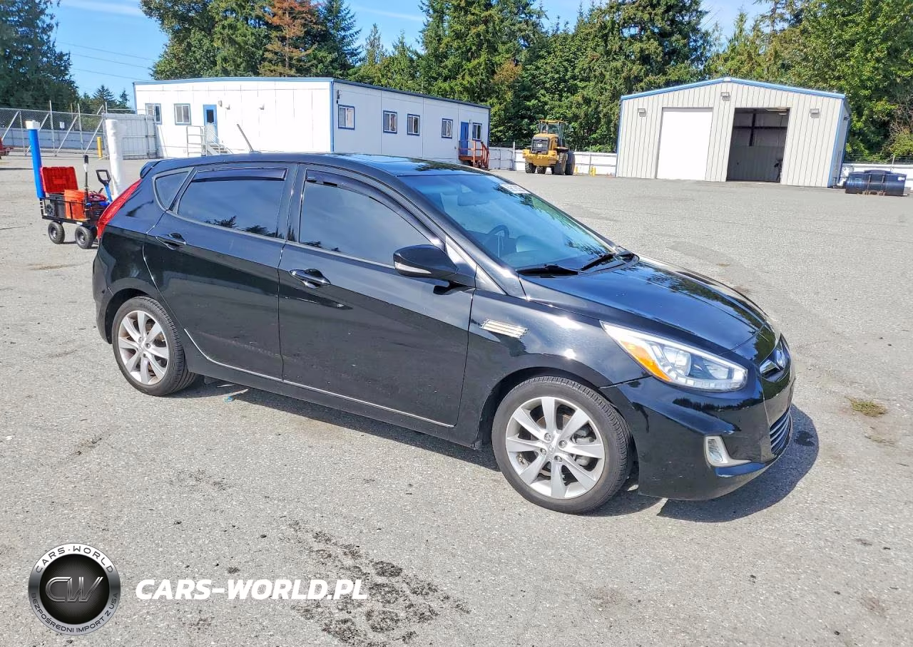 2014 Hyundai Accent Se VIN:KMHCU5AE1EU160067 - 4