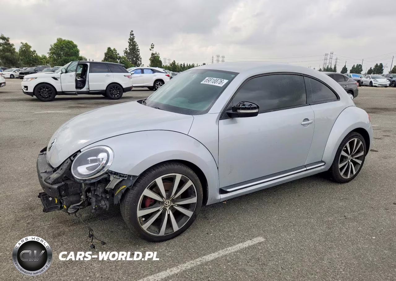 2012 Volkswagen Beetle Turbo VIN:3VW4A7ATXCM632373 - 1