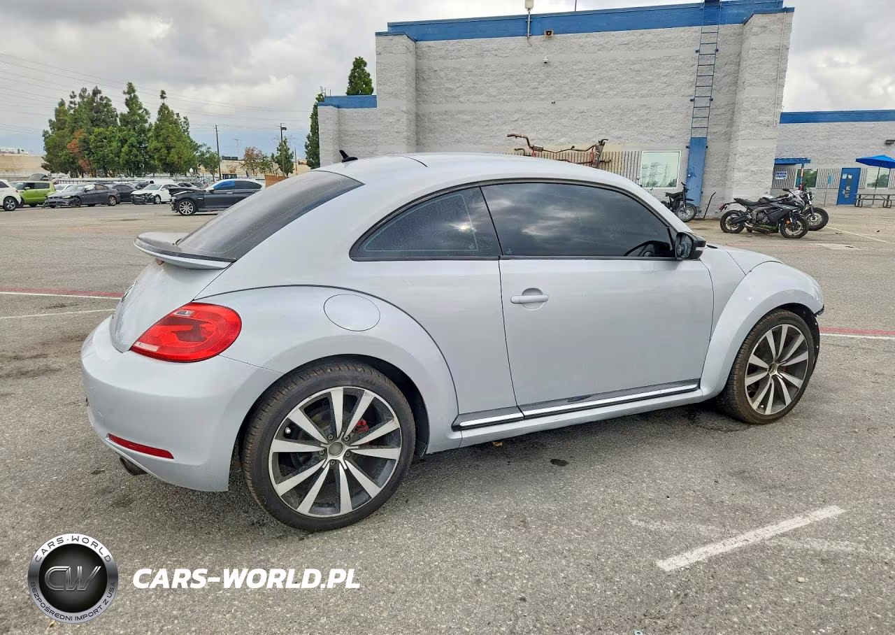 2012 Volkswagen Beetle Turbo VIN:3VW4A7ATXCM632373 - 3